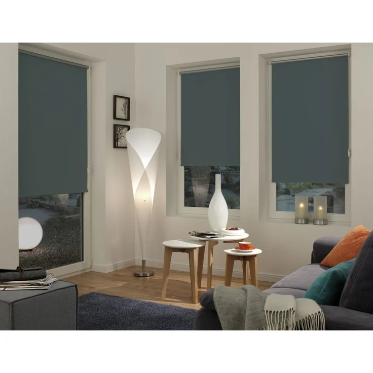 Gardinia EasyFix Thermo Rollo schiefer 120 x 150 cm – Bild 2