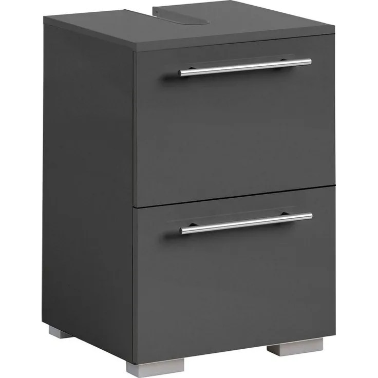 Schildmeyer Waschbeckenunterschrank Carlos 148585, anthrazit, 40,2 x 59,1 x 35 cm