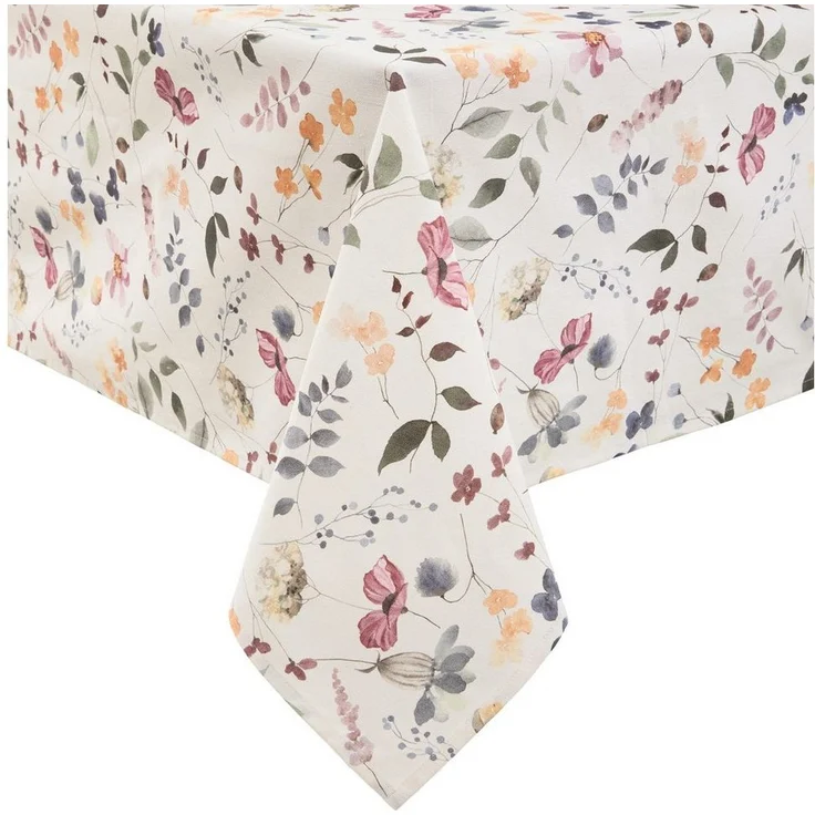 REDBEST Tischdecke Tischdecke, Baumwolle Blumen – Bild 1