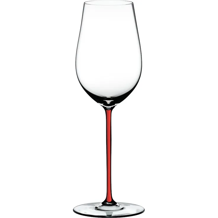 RIEDEL 4900/15R FATTO A MANO Riesling / Zinfandel Weinglas - Stiel ROT
