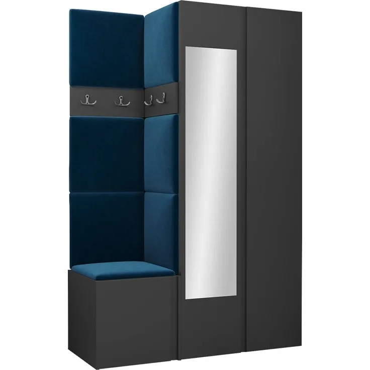 Garderoben-Set Monati XXVI (Farbe: Graphit, Manila 26)