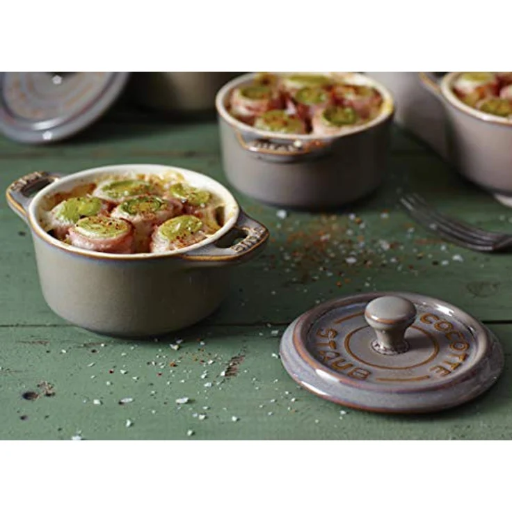 Staub Staub Mini-Cocotte rund 200 ml antikgrau 405119980 – Bild 5