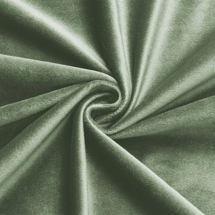 Haus und Deko Gardine Vorhang Ösen 140x175 cm Verdunkelung Samt weich blickdicht Gardine (1 St), Ösen, Polyester – Bild 4