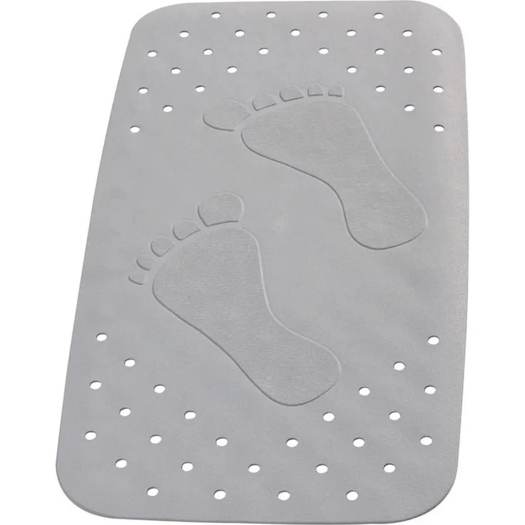 RIDDER Badewanneneinlage Plattfuß 72×38 cm Grau 67087 421556