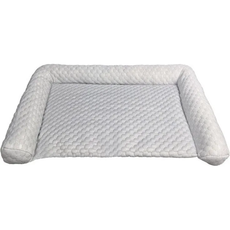 Ledander Hundematte Kühlmatte Hunde Ergonomisch mit Rand, Hundebett Selbstkühlend, Kratzfest, Kühldecke Groß Hunde Welpen Katze Kühlmatte, 30 x 50 cm