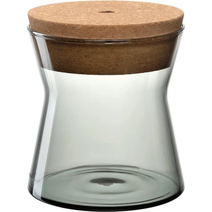 LEONARDO Vorratsdose FORMA X, mit Korkdeckel, Borosilikatglas, Kork, (1-tlg), spülmaschinenfest – Bild 4