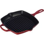 Le Creuset Signature Gusseisen-Grillpfanne Quadratisch 26 cm Kirschrot