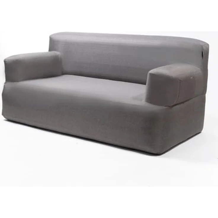 Skandika Luftsofa Easy Air Premium, Aufblasbares Sofa für 2 Personen, inkl. Elektropumpe, abnehmbarer Bezug waschbar, 200 kg belastbar, Oxford-Gewebe – Bild 9