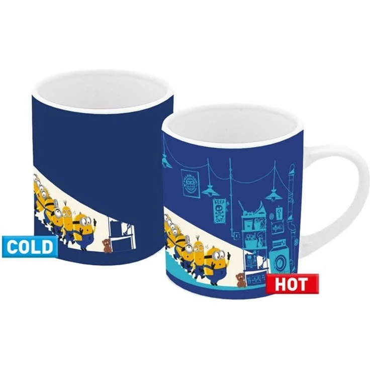 Geda Labels GmbH Tasse Farbwechsel More than a Minion, 1-tlg, Keramik, Blau, 250ml, mit Thermoeffekt – Bild 4