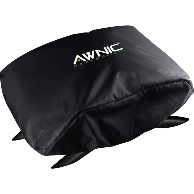 Awnic Grillabdeckung, wetterfest, reißfest, 420D-Oxford-Gewebe schwarz, 88 x 49 x 32 cm