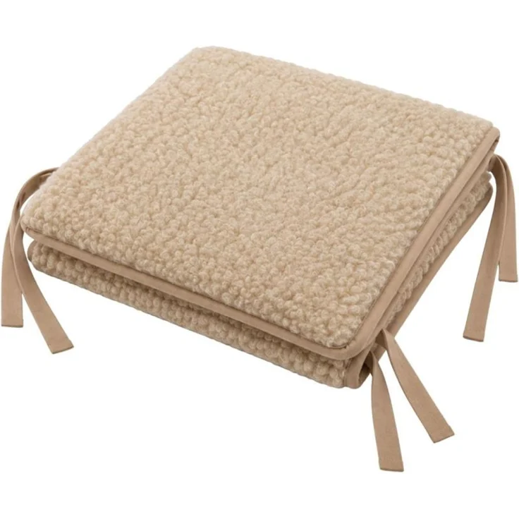 Rollstuhlauflage aus Merinowolle Beige - weich, wärmend & komfortabel – Bild 4