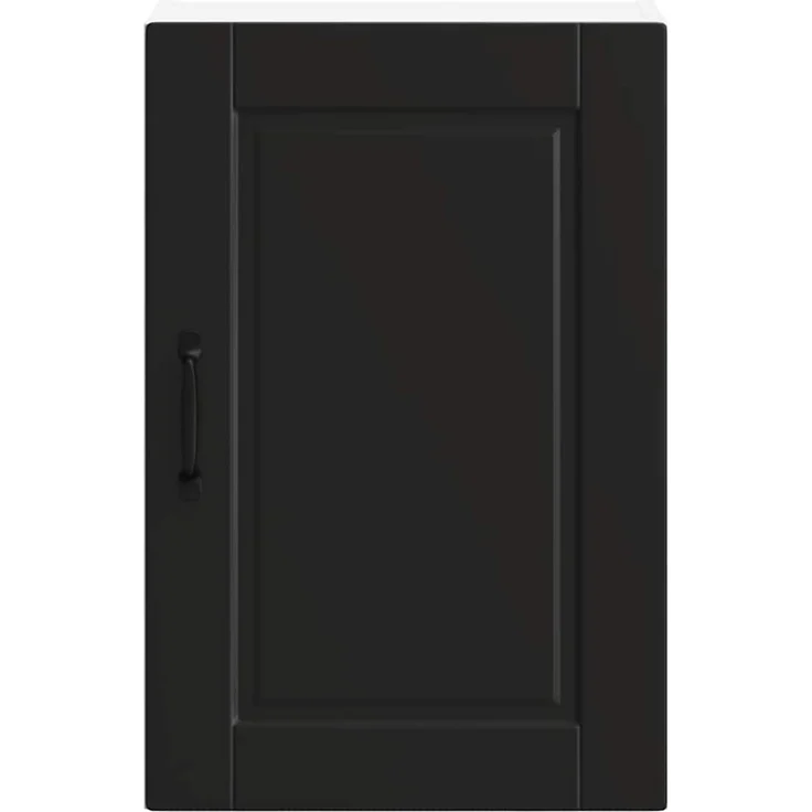 vidaXL Küchen-Hängeschrank Porto Schwarz Holzwerkstoff 854028 – Bild 5