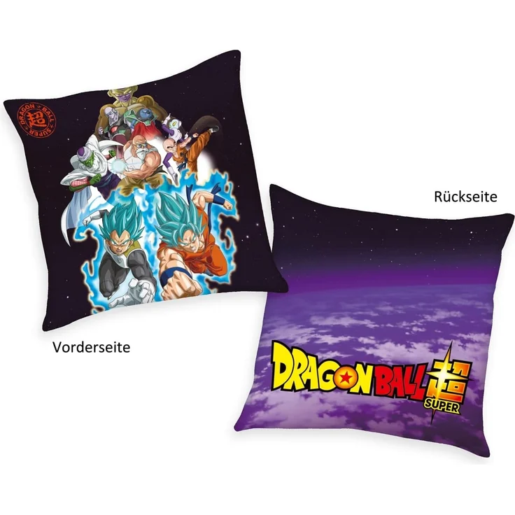 Herding Dekokissen Team Battle Dragon-Ball Super 40 x 40 cm Kinder Deko-Kissen – Bild 2