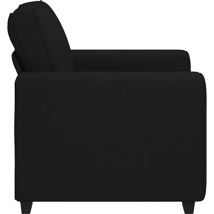 vidaXL Sessel Schwarz 100x77x82 cm Stoff 4105148 – Bild 4