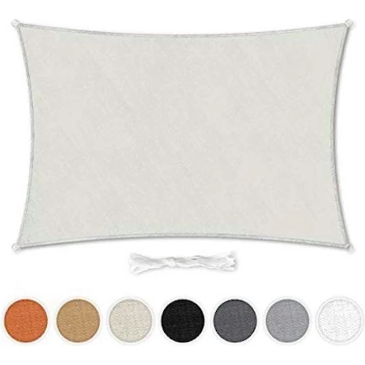 Hometex Premium Textiles Sonnensegel Sonnenschutz Windschutz - robust, stabil & vielseitig, robuster und stabiler Schattenspender für Garten, Balkon und Terrasse – Bild 5