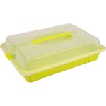 Rotho Partybutler mit Kühlakkus Kuchenbehälter Lunchbox Transportbox Picknick