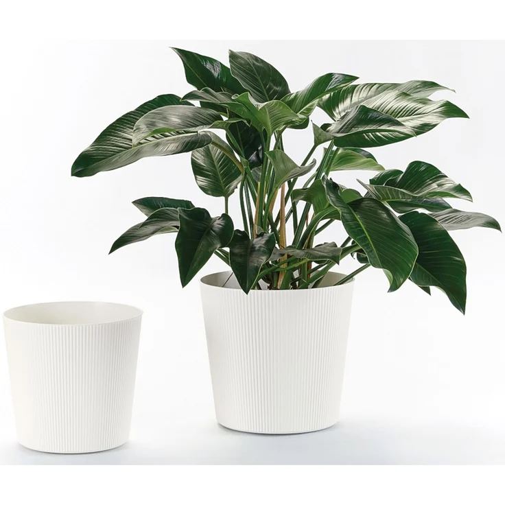 Bl.-Topf FYRE 30cm weiß – Bild 3