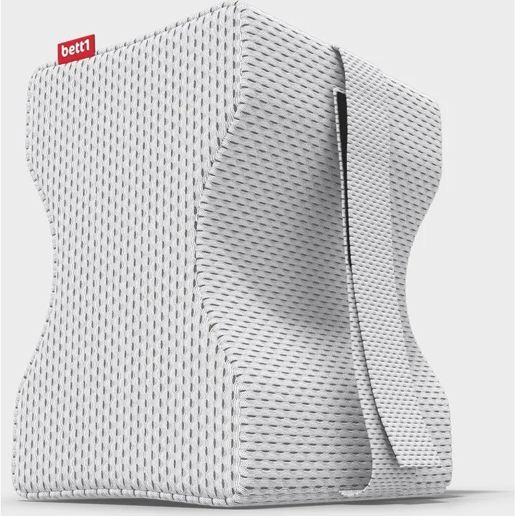 bett1. de Kniekissen BODYGUARD Knie-Stützkissen, stützt in Seitenlage, mit Haltegurt, waschbar bei 60 °C