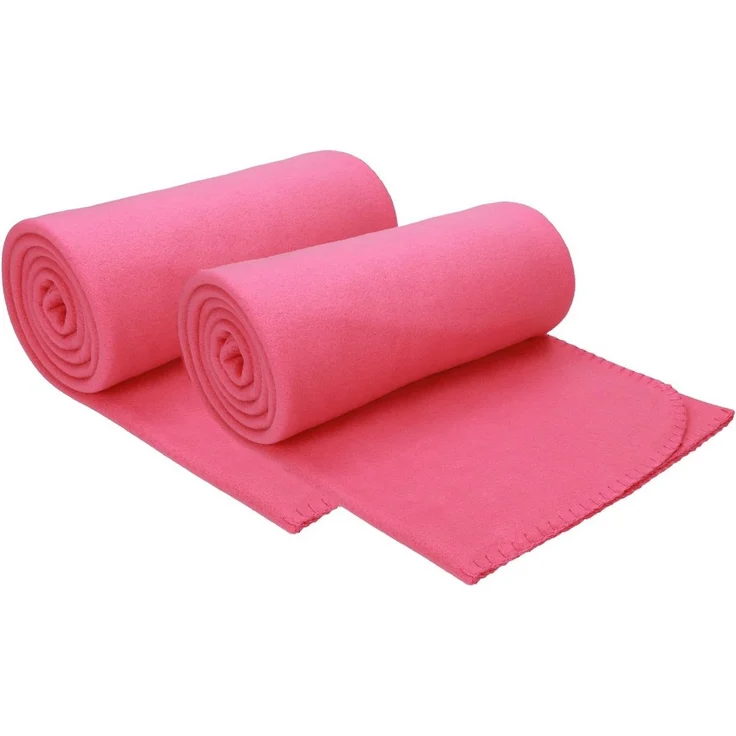 Wohndecke 2 Stück Fleecedecken Kuscheldecken Größe 130x170 cm, Betz – Bild 1