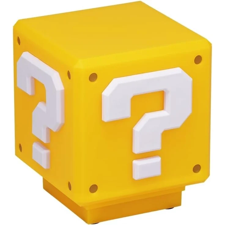 Paladone Stehlampe Super Mario Tischlampe Mini Fragezeichen-Block – Bild 6