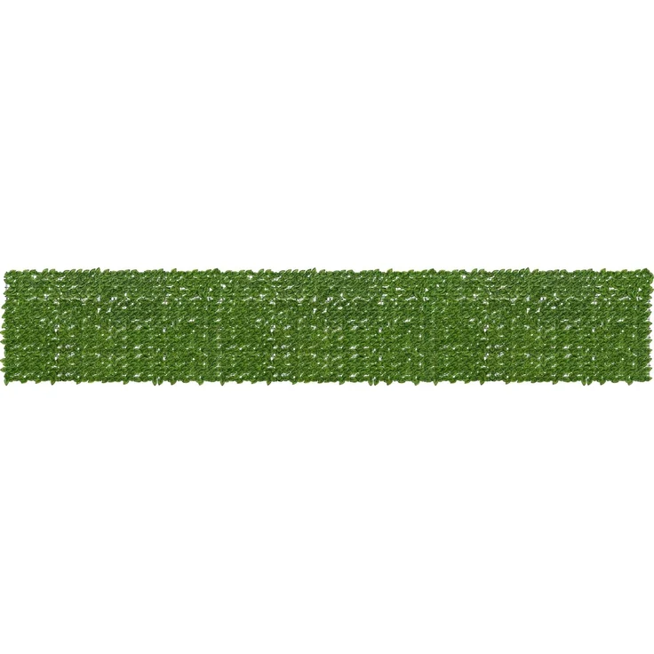 vidaXL Balkonsichtschutz mit Blättern Grün und Gelb 600 x 100 cm 42040646 – Bild 1