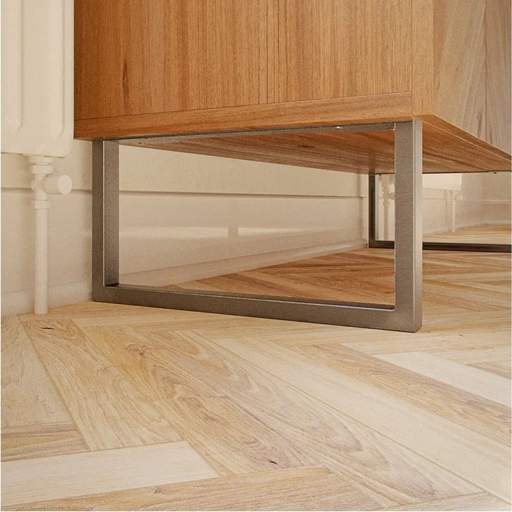 HEVVA Möbelfuß Möbelfüße GRAZ - 7 Größen von 20-50 cm - Kommodenbeine, Schrankfüße, (Set-Option: Sie können entweder 1 Stück oder ein Set von 2 Stück kaufen)