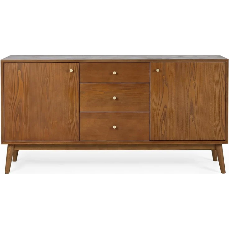 Julian Bowen Lowry großes Sideboard, Holz, Kirschesche, 76 x 150 x 45 cm, Cherry Ash – Bild 5