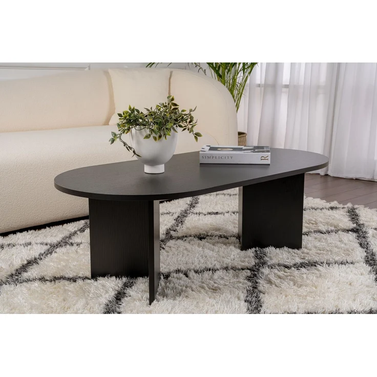 Skye Decor Couchtisch 100% MELAMINE COATED PARTICLE BOARD, 39,8 cm x 60 cm x 119 cm 909NRD11 – Bild 1