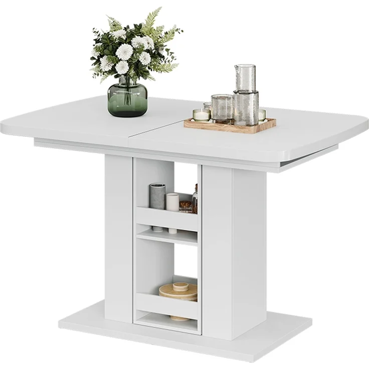 Esstisch Fenaro Weiß 120 x 80 cm Vicco – Bild 6