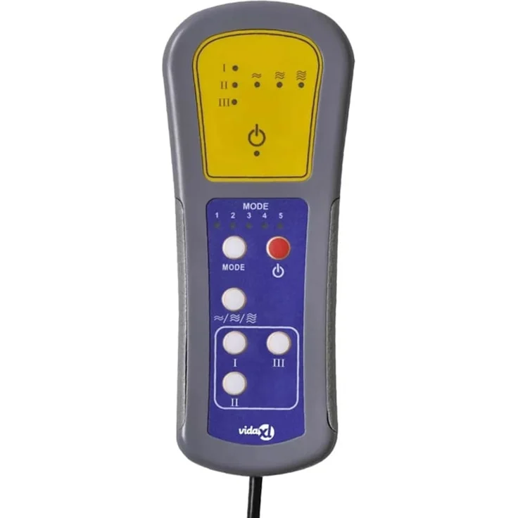 vidaXL Massagesessel Schwarz Stoff 4104834 – Bild 10