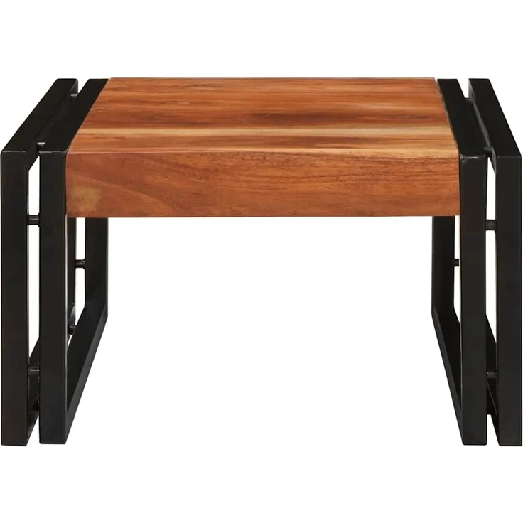 vidaXL Badregal mit Regal Braun 40 x 50 x 23 cm Massivholz Akazie 4102752 – Bild 3