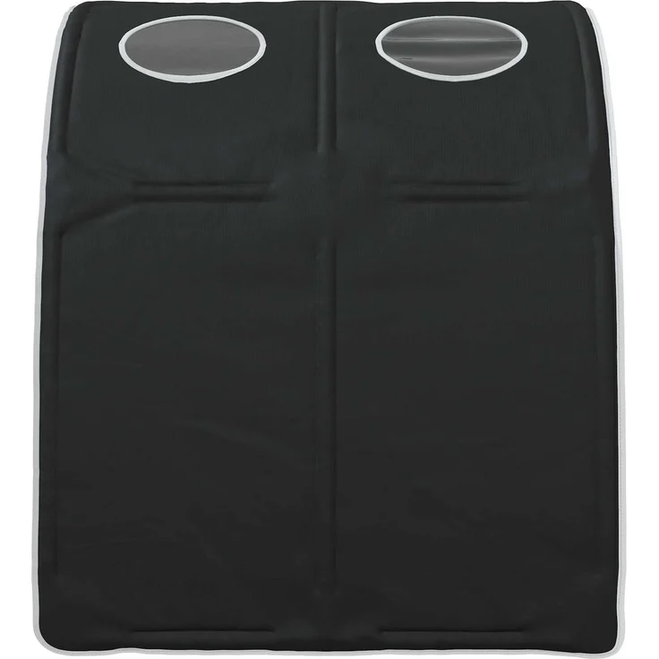 vidaXL Bettunnel 2 stk. Schwarz Polyester 893713 – Bild 7