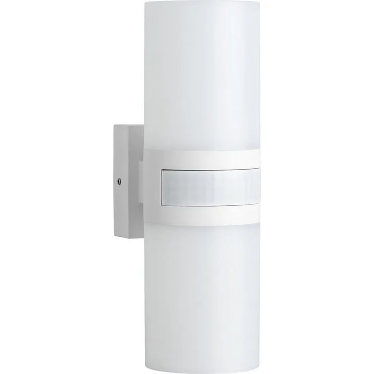 SEBSON Außen-Wandleuchte LED Außenleuchte Bewegungsmelder 12m/180° IP65, 20W 2200lm kaltweiß, Kaltweiß, Bewegungsmelder programmierbar