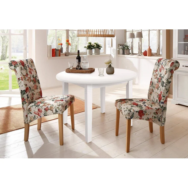 Home affaire Esstisch Danuta, aus massiver Kiefer, runde Ausführung – Bild 5