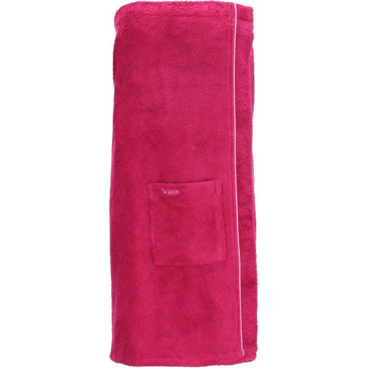 Vossen Kilt Livina, ideal für Sauna & Spa, Midilänge, Wirkfrottier, Klettverschluss – Bild 3