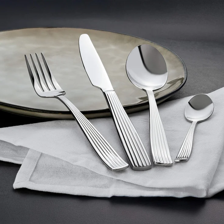 Besteckset Lino, 24-teilig, 6 Personen, Edelstahl – Bild 4
