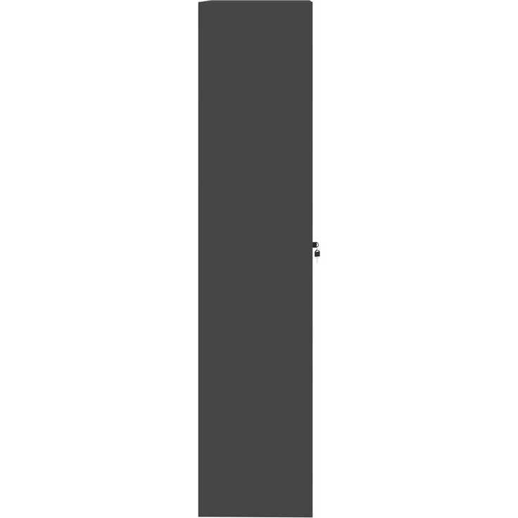 vidaXL Aufbewahrungsschrank Schwarz 90 x 40 x 180 cm Stahl 3406166 – Bild 7