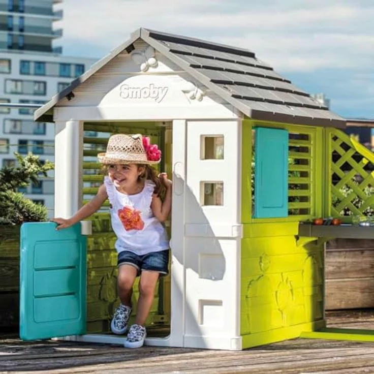 Smoby 'Pretty Spielhaus mit Sommerküche, ab 2 Jahren, 145 x 127 x 110 cm – Bild 9