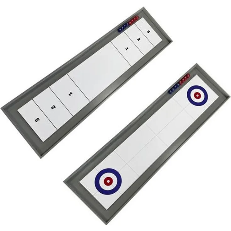 Nordic Games Shuffleboard/curling 2-in-1