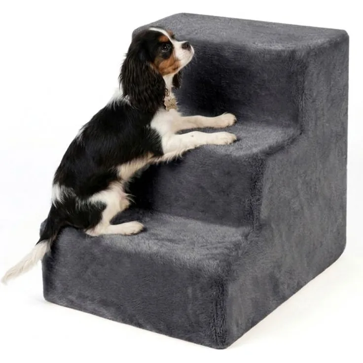 Relaxdays Hundetreppe mit 3 Stufen