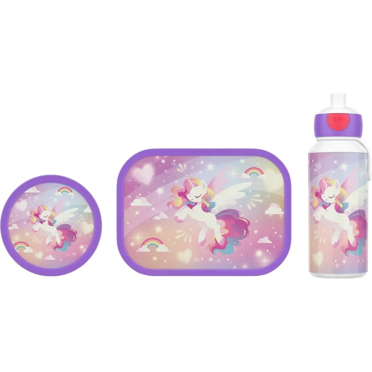 Mepal CAMPUS Lunchset Unicorn Glow 3-teilig (2025)