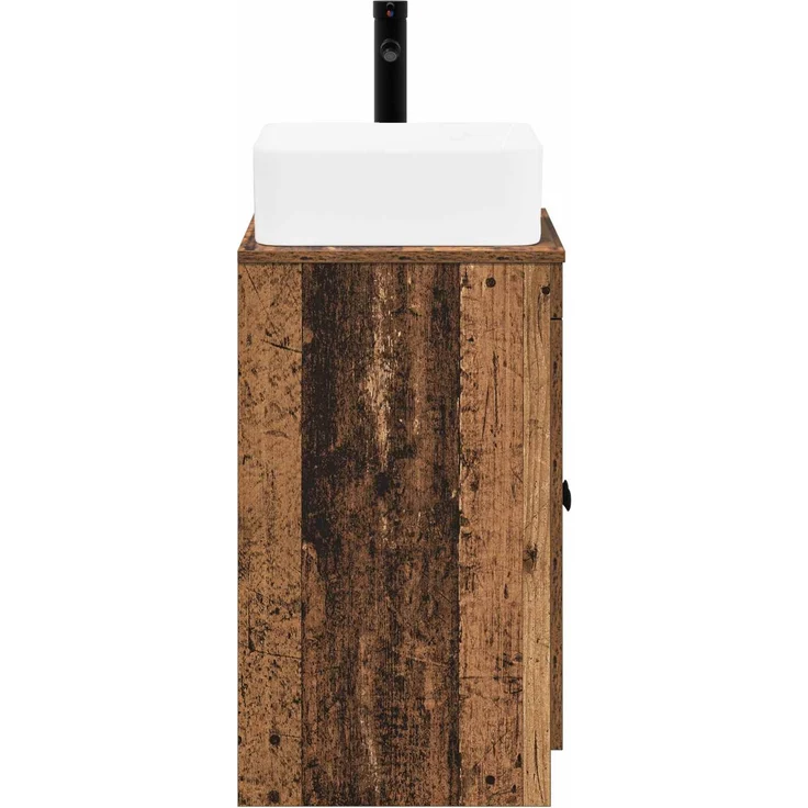 vidaXL Waschbeckenschrank Altholz 54 x 41 x 100 cm Holzwerkstoff 3404238 – Bild 6