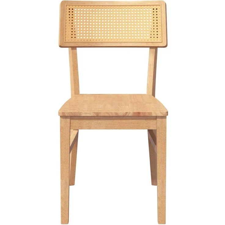 vidaXL Esszimmerstühle 2 Stk. Massivholz Gummibaum 4102464 – Bild 5