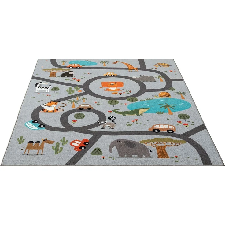 the carpet Teppich Happy Life, rechteckig, Höhe: 4 mm, Life Kinderzimmer Teppich Spielteppich pflegeleicht – Bild 2