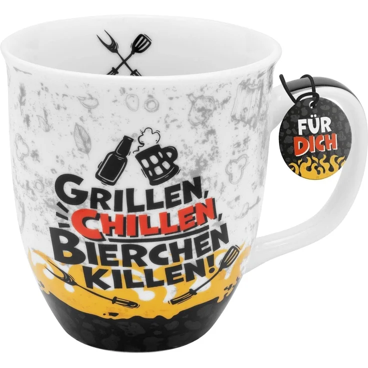 Tasse Kaffeetasse Kaffeebecher Teetasse Sheepworld 40cl Grillen 48212 – Bild 4