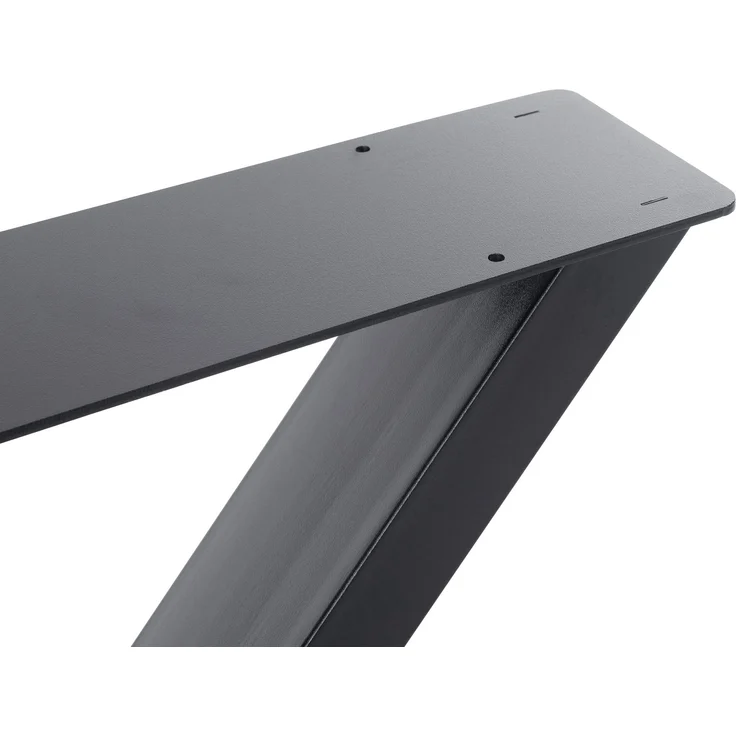 CLP 2er Set Tischbeine Swift aus Vierkantprofilen,grau L – Bild 7