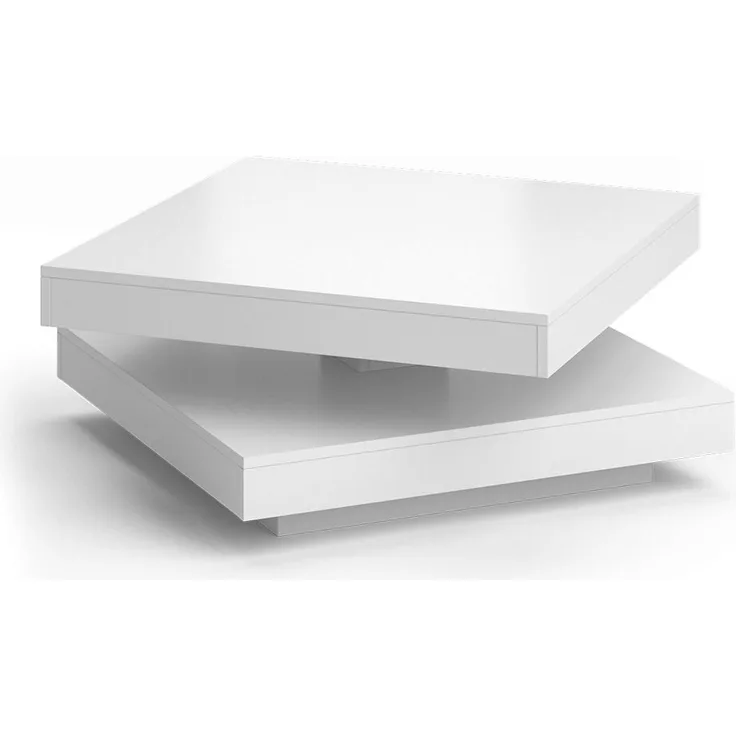 Couchtisch Elias Weiß 70 x 70 cm Vicco