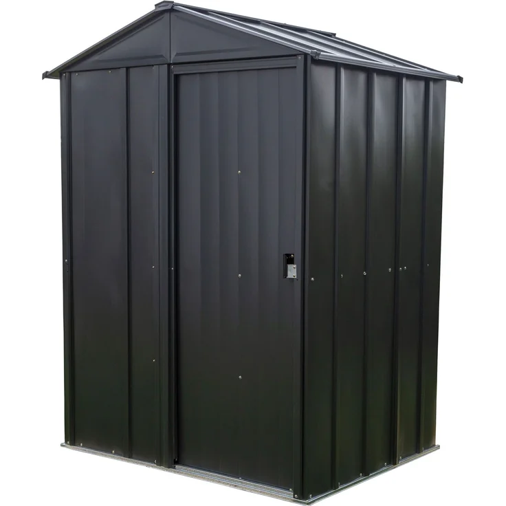 Spacemaker Metall Gerätehaus 54 | Grau | – Bild 1