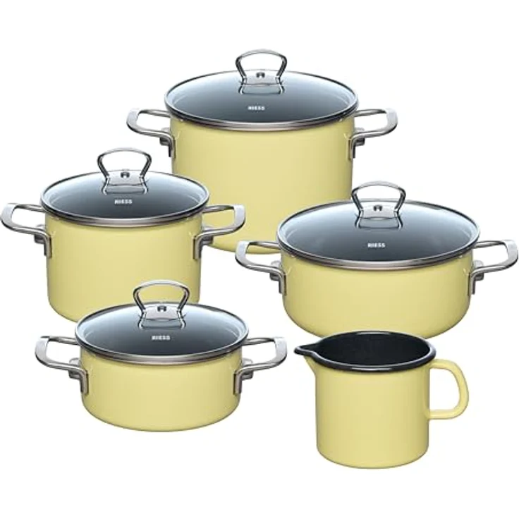 Riess Riess 5-teiliges Topfset Lemon R0558002 – Bild 1