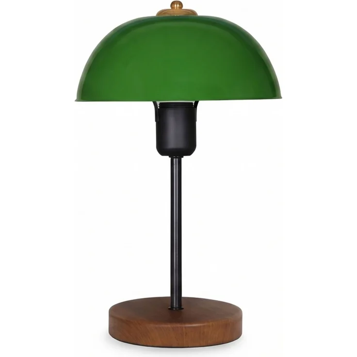 KAWOLA Tischlampe FIORA Metall grün 38 x 12 x 23 cm – Bild 3